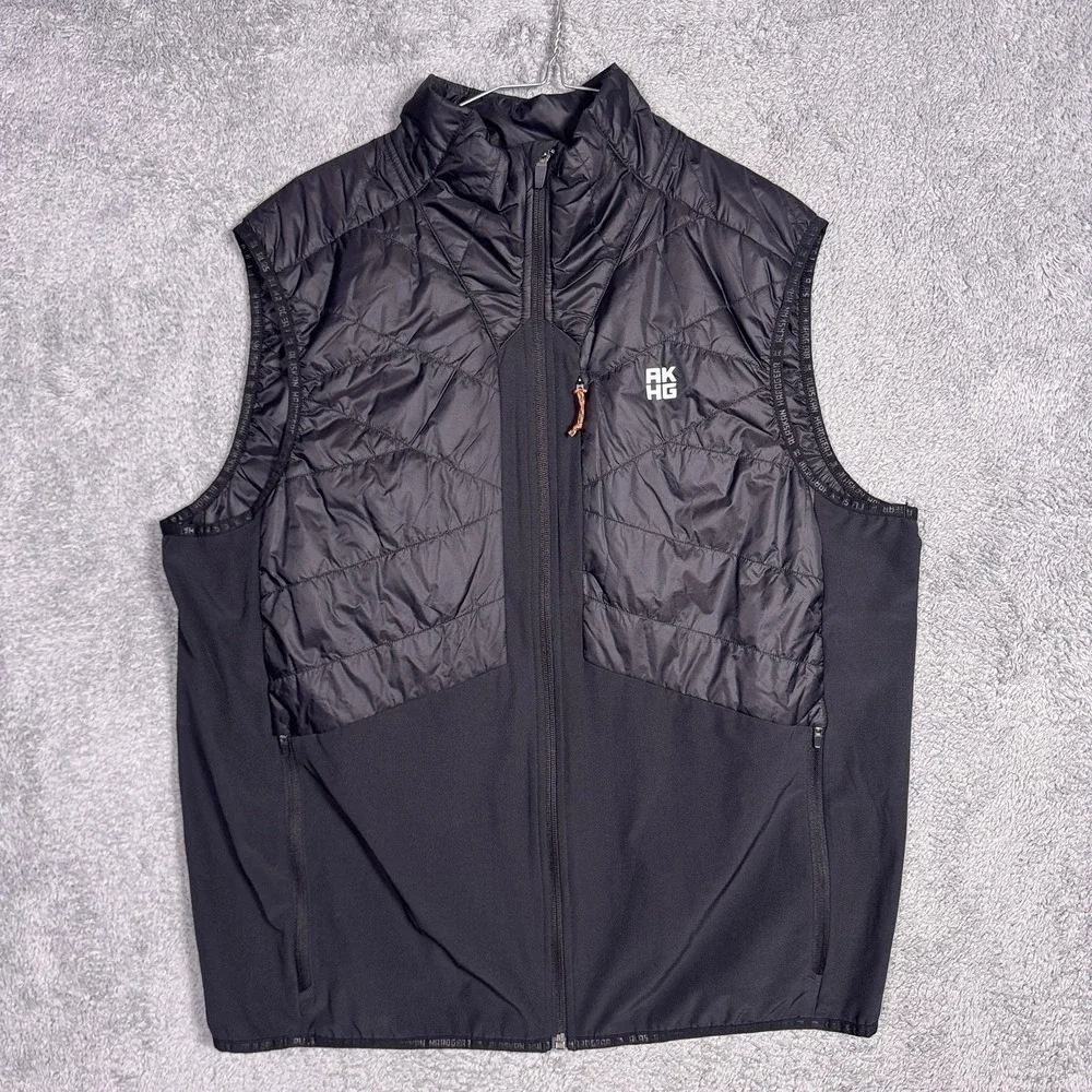 Alaskan Hardgear Vest Mens L Outer Limit Hybrid Full Zip Duluth Quilted Puffer